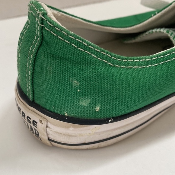 Converse Unisex M 12 W 14 green sneakers - Picture 6 of 11